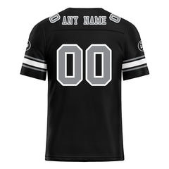 Custom Black Las Vegas Personalized Authentic Football Jersey FBJ02-D020256-23