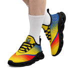 Custom Ecuador 2026 World Cup Sneakers DIY Country Flag Running Shoes Lightweight Sport Shoes Gift for Football Fans Personalized Team Name and Logo FN003-F009077-3