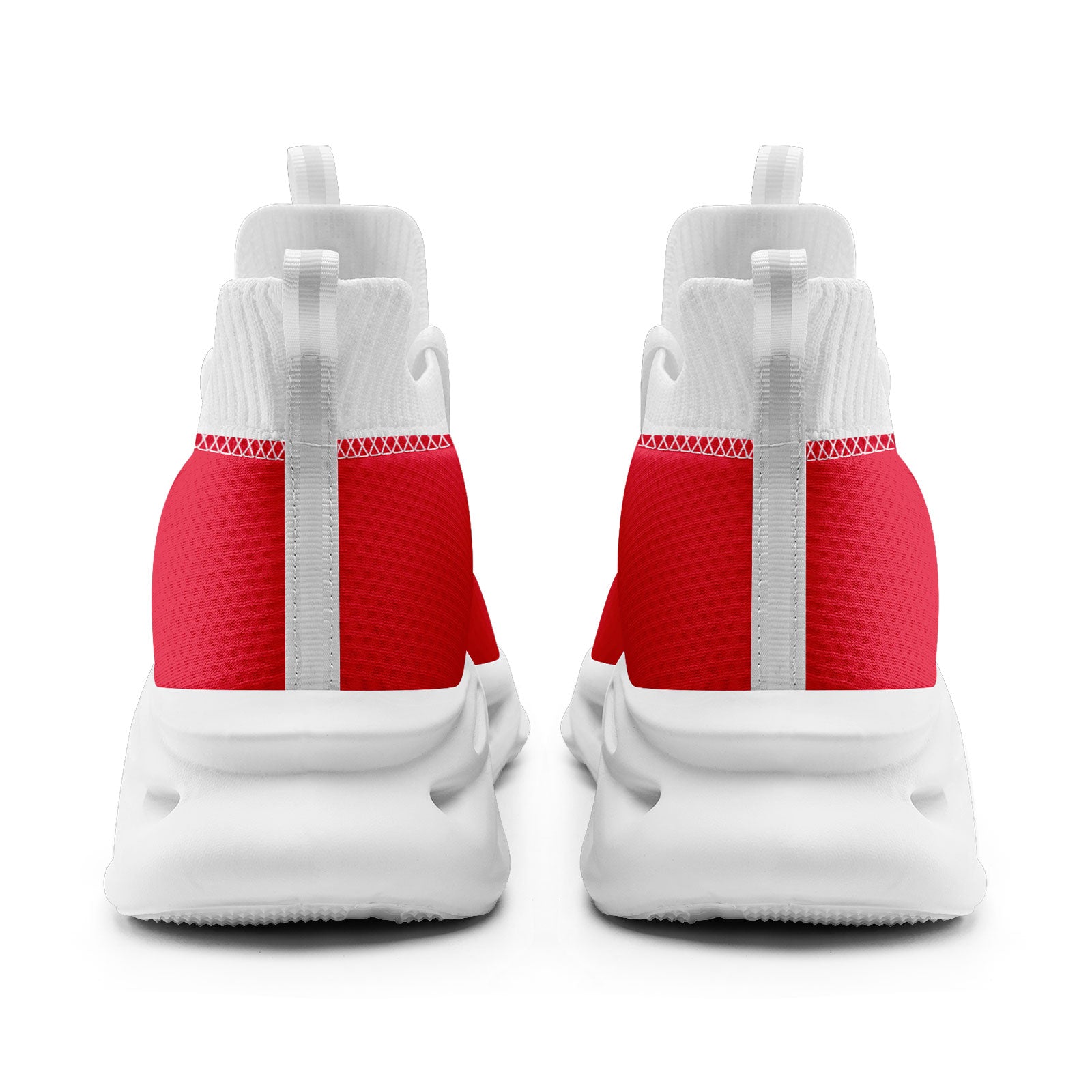 Custom Red White Missouri MaxSoul Shoes and Hat Combo Offer Personalized Combo ZH-D028017-25