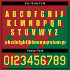 Custom Red Green Soccer Sets Jersey Personalized SCJ101-D28015