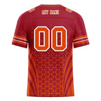 Custom Red White Florida Personalized Authentic Football Jersey FBJ02-D023033-29