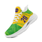 Custom 2026 World Cup Brazil Sneakers DIY Country Flag Running Shoes Lightweight Sport Shoes Gift for Football Fans Personalized Team Name and Logo FN079-F027080-8