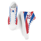 Custom South Korea 2026 World Cup Sneakers DIY Country Flag Running Shoes Lightweight Sport Shoes Gift for Football Fans Personalized Team Name and Logo FN024-F009120-1
