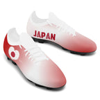 Custom Japan 2026 World Cup Sneakers DIY Country Flag Running Shoes Lightweight Sport Shoes Gift for Football Fans Personalized Team Name and Logo SC02-F025043-2