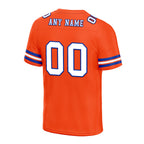 Custom Orange Denver Personalized Authentic Football Jersey FBJ02-E0601-14