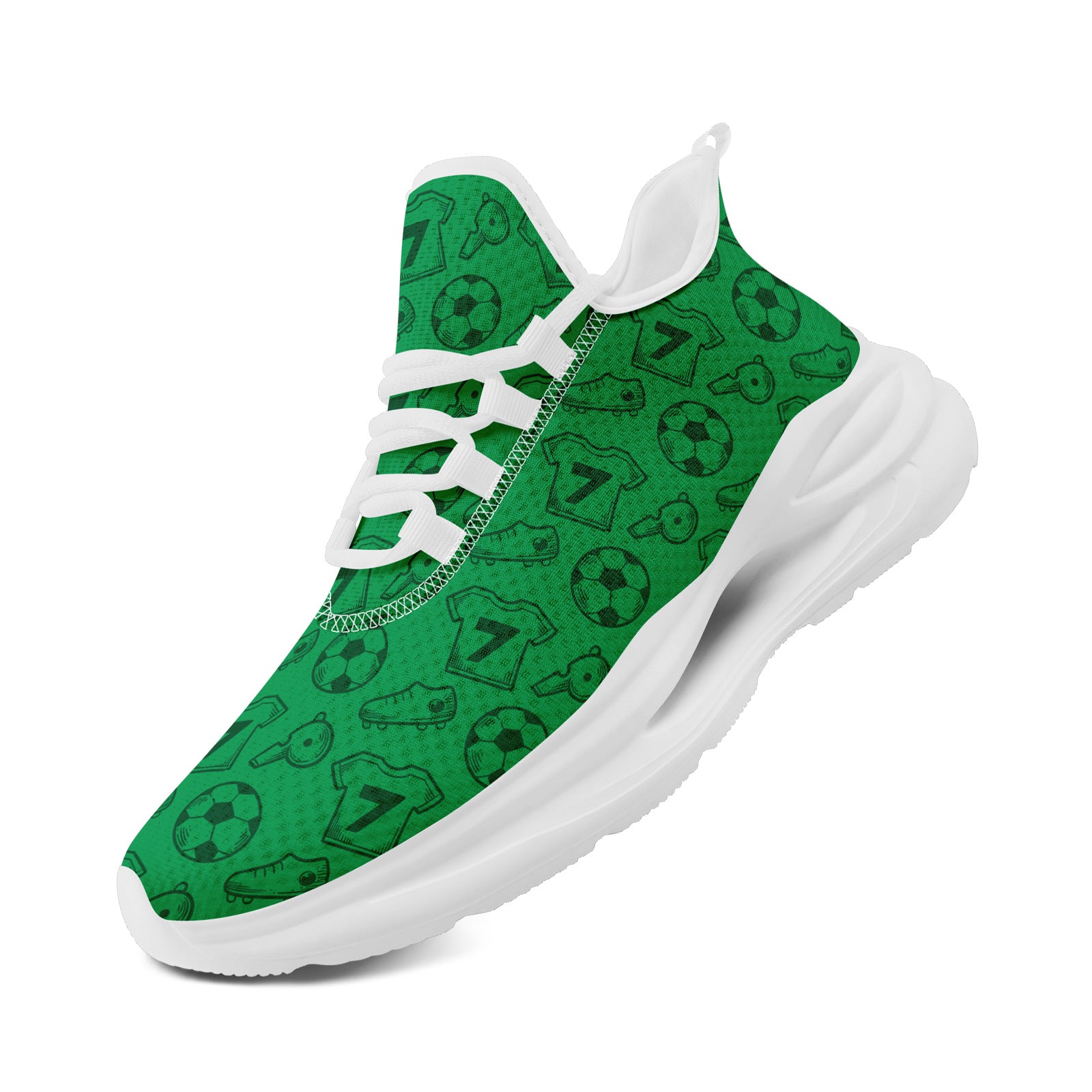 Custom United States 2026 World Cup Sneakers DIY Country Flag Running Shoes Lightweight Sport Shoes Gift for Football Fans Personalized Team Name and Logo FN079-F018033-4