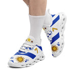 Custom Uruguay 2026 World Cup Sneakers DIY Country Flag Running Shoes Lightweight Sport Shoes Gift for Football Fans Personalized Team Name and Logo FN003-F009122-5