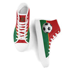 Custom Morocco 2026 World Cup Sneakers DIY Country Flag Running Shoes Lightweight Sport Shoes Gift for Football Fans Personalized Team Name and Logo FN024-F009090-3