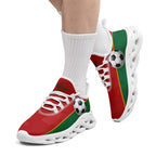 Custom Morocco 2026 World Cup Sneakers DIY Country Flag Running Shoes Lightweight Sport Shoes Gift for Football Fans Personalized Team Name and Logo FN003-F009073-3