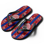 Custom United States 2026 World Cup Sneakers DIY Country Flag Running Shoes Lightweight Sport Shoes Gift for Football Fans Personalized Team Name and Logo FN058-F028041-1