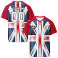 Custom England 2026 World Cup Football Shirt Customized Soccer Jersey for Fans Add Your Name & Number FZ190-F023109-12