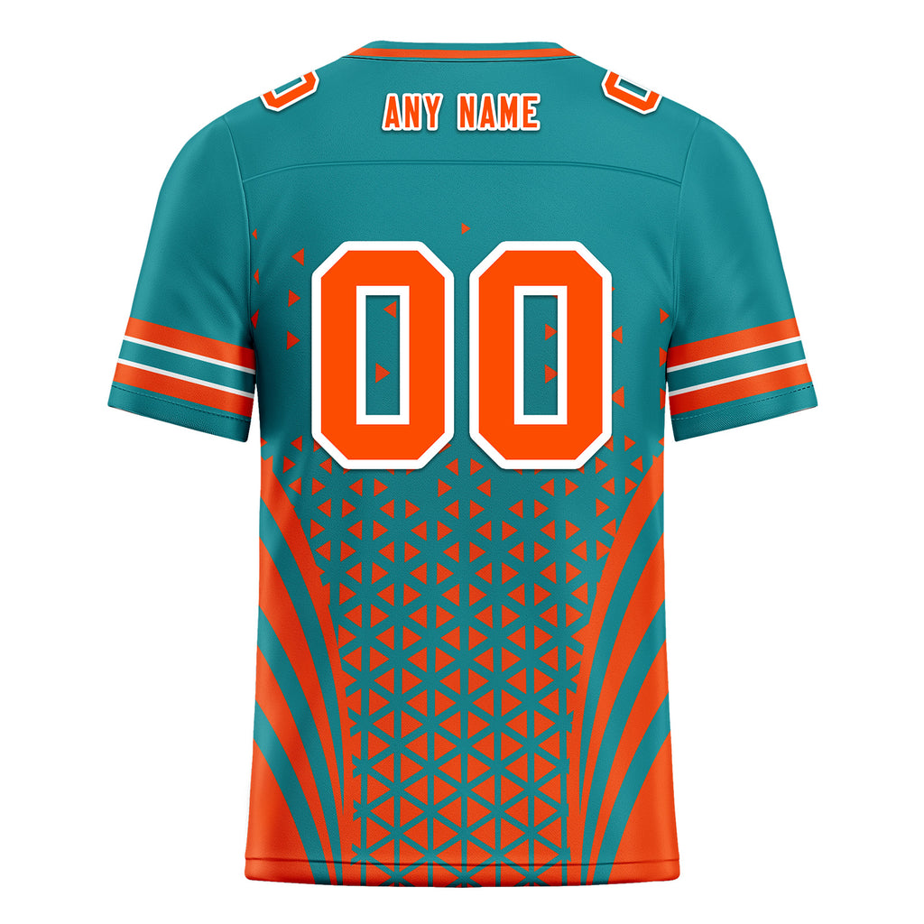 Custom Blue White Florida Football Jersey and Sports Shoes Combo Offer Personalized Combo ZH-D023031-24