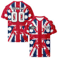 Custom England 2026 World Cup Football Shirt Customized Soccer Jersey for Fans Add Your Name & Number FZ190-F023109-6