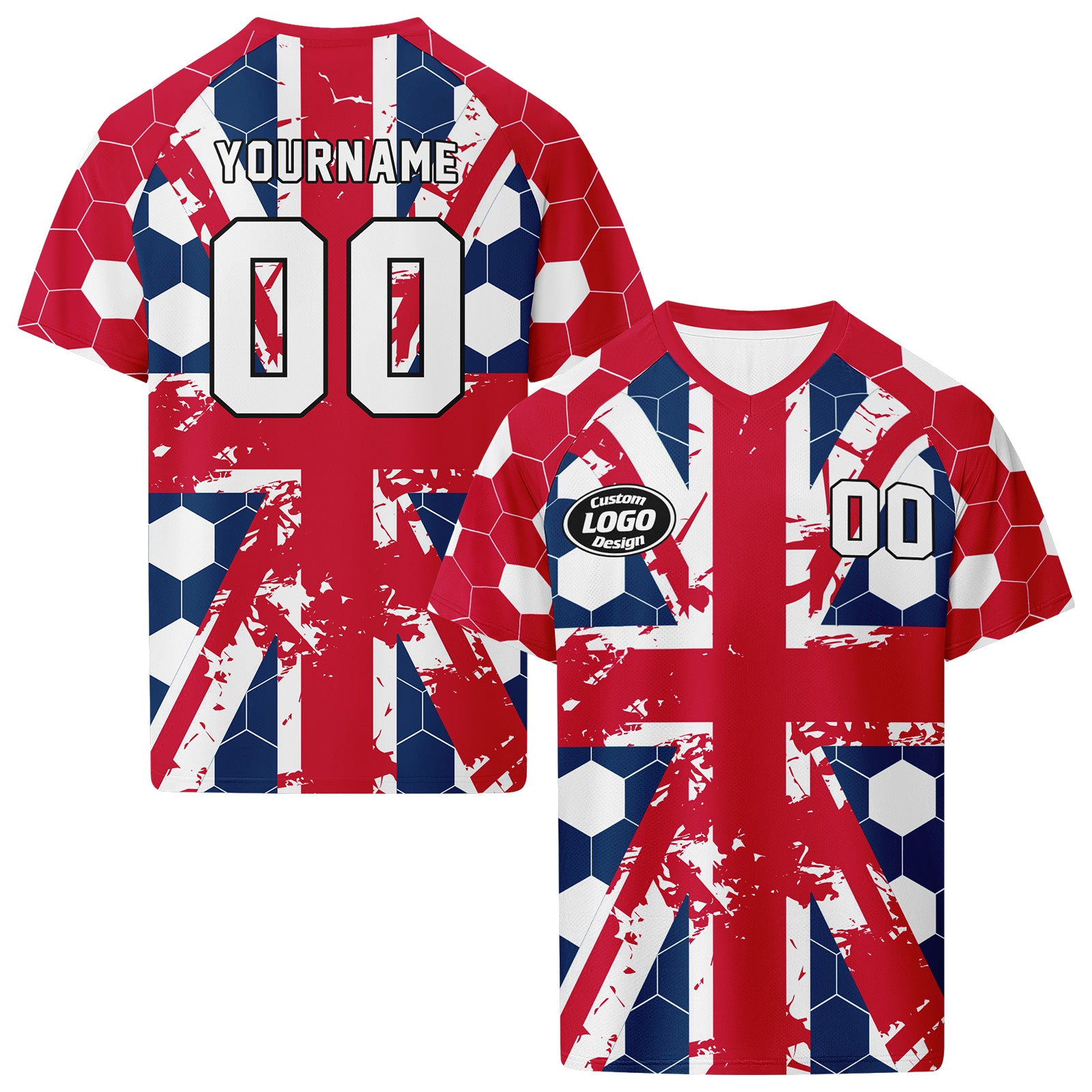 Custom England 2026 World Cup Football Shirt Customized Soccer Jersey for Fans Add Your Name & Number FZ190-F023109-6
