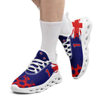Custom 2026 World Cup New Zealand Sneakers DIY Country Flag Running Shoes Lightweight Sport Shoes Gift for Football Fans Personalized Team Name and Logo FN003-F027079-1