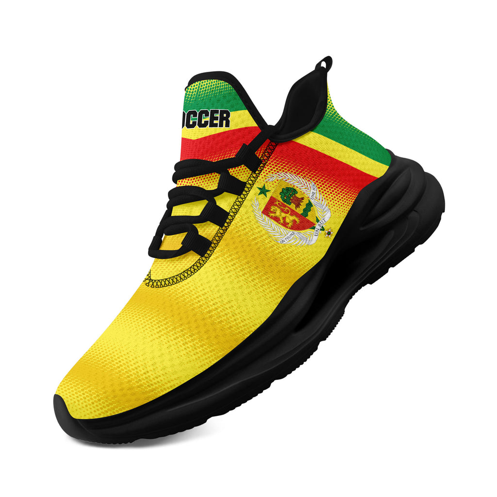 Custom Senegal 2026 World Cup Sneakers DIY Country Flag Running Shoes Lightweight Sport Shoes Gift for Football Fans Personalized Team Name and Logo FN079-F009079-5