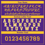 Custom Purple Yellow Minnesota Jacket and Sports Shoes Combo Offer Personalized Combo ZH-D020294-17