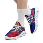 Custom United States 2026 World Cup Sneakers DIY Country Flag Running Shoes Lightweight Sport Shoes Gift for Football Fans Personalized Team Name and Logo FN003-F028035-4