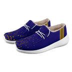 Custom Blue Yellow Baltimore Shoes Personalized Sneaker FN042-D020279-2