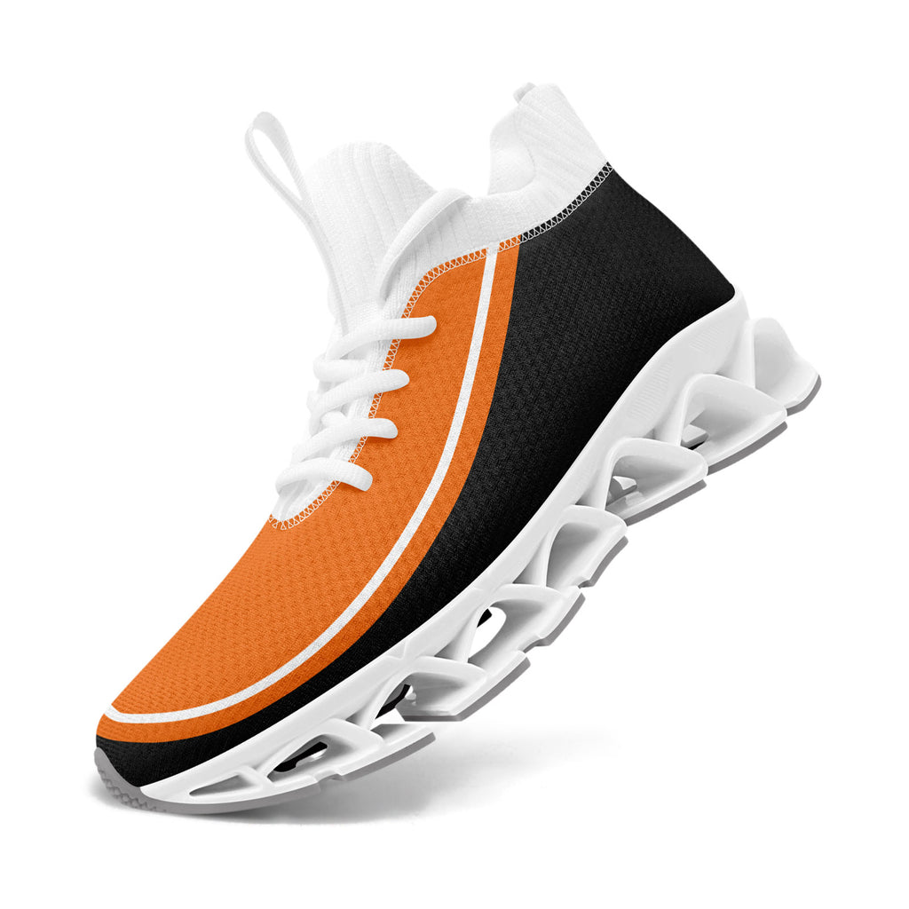 Custom Orange Dark Gray Maxsoul Shoes Personalized Sneaker FN030XD-D020388-4
