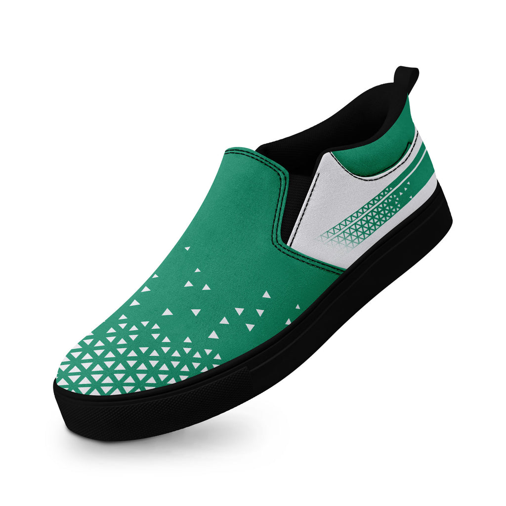 Custom Canvas Sneakers Personalized Slip On Shoes FN071-E023042-10