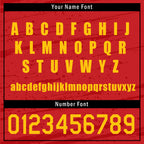 Custom Red Soccer Sets Jersey Personalized SCJ101-D28021