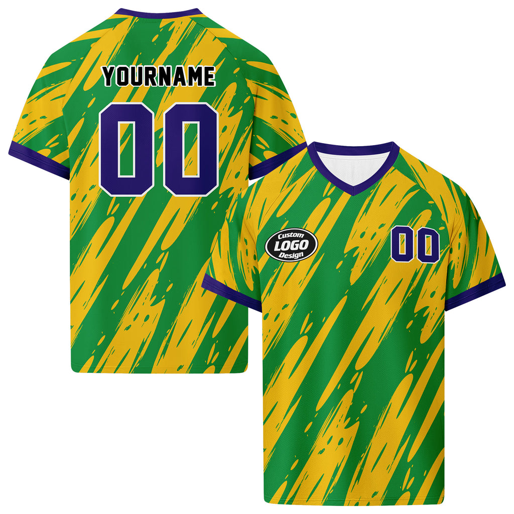 Custom Brazil 2026 World Cup Football Shirt Customized Soccer Jersey for Fans Add Your Name & Number FZ190-F027083-1