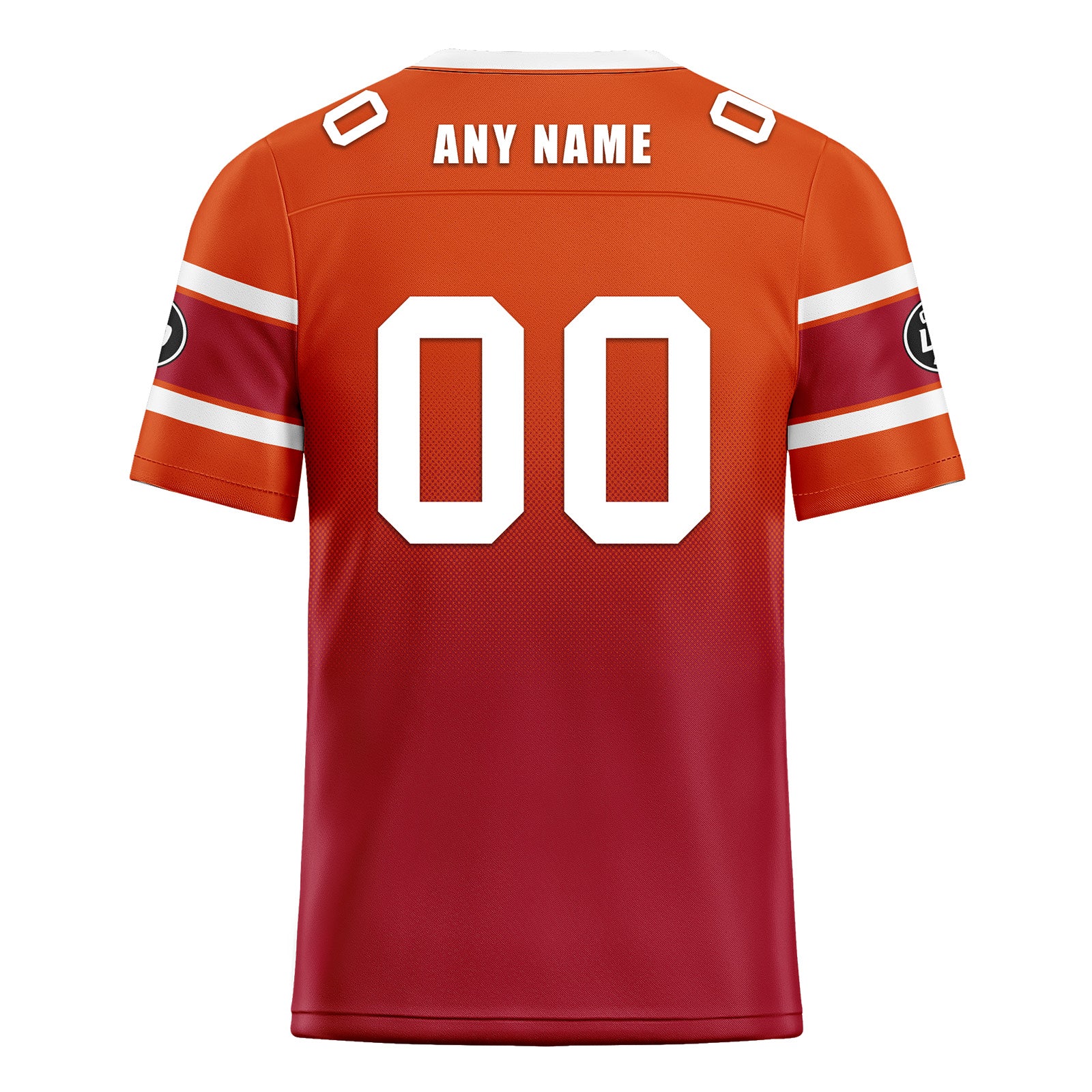 Custom Orange Red Tampa Bay Football Jersey and Hat Combo Offer Personalized Combo ZH-D020326-29