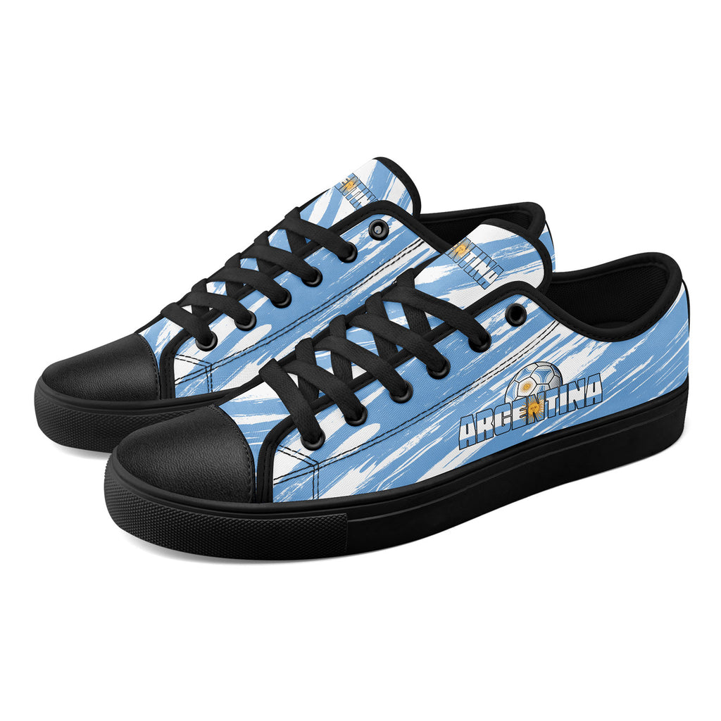 Custom 2026 World Cup Argentina Sneakers DIY Country Flag Running Shoes Lightweight Sport Shoes Gift for Football Fans Personalized Team Name and Logo FN027-F027053-4