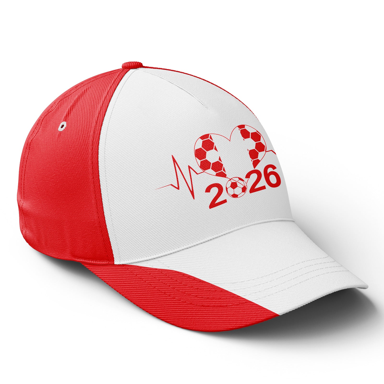 Personalized 2026 Canada Soccer Fan Hat - Add Your Name & Design Custom 2026 Football Tournament Hat YW061-F023093-4