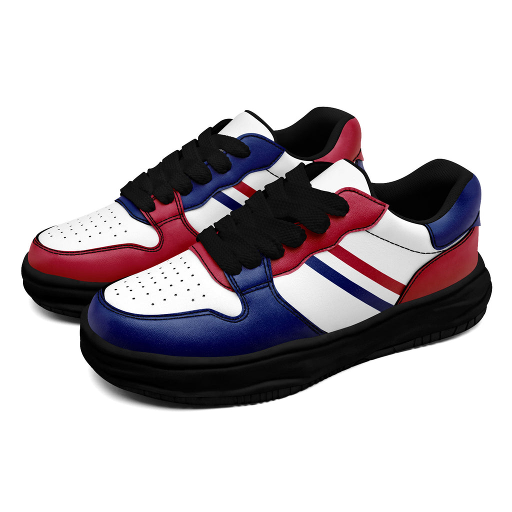 Custom Red Blue New York Shoes Personalized Sneaker FN032-D020389-21
