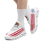 Custom United States 2026 World Cup Sneakers DIY Country Flag Running Shoes Lightweight Sport Shoes Gift for Football Fans Personalized Team Name and Logo FN003-F028035-2