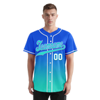 Custom Blue Cyan Fade Fashion Personalized Authentic Baseball Jersey BSBJ01-D0a70d8