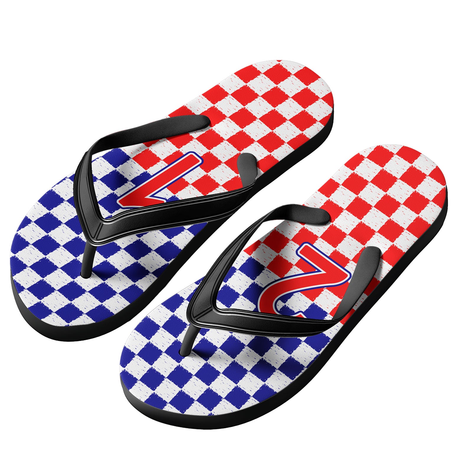Custom Croatia 2026 World Cup Sneakers DIY Country Flag Running Shoes Lightweight Sport Shoes Gift for Football Fans Personalized Team Name and Logo FN058-F009140-1