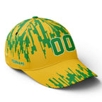 Personalized 2026 Brazil Soccer Fan Hat - Add Your Name & Design Custom 2026 Football Tournament Hat YW061-F027087-2