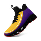 Custom Purple Yellow Maxsoul Shoes Personalized Sneaker FN030XD-D020388-26