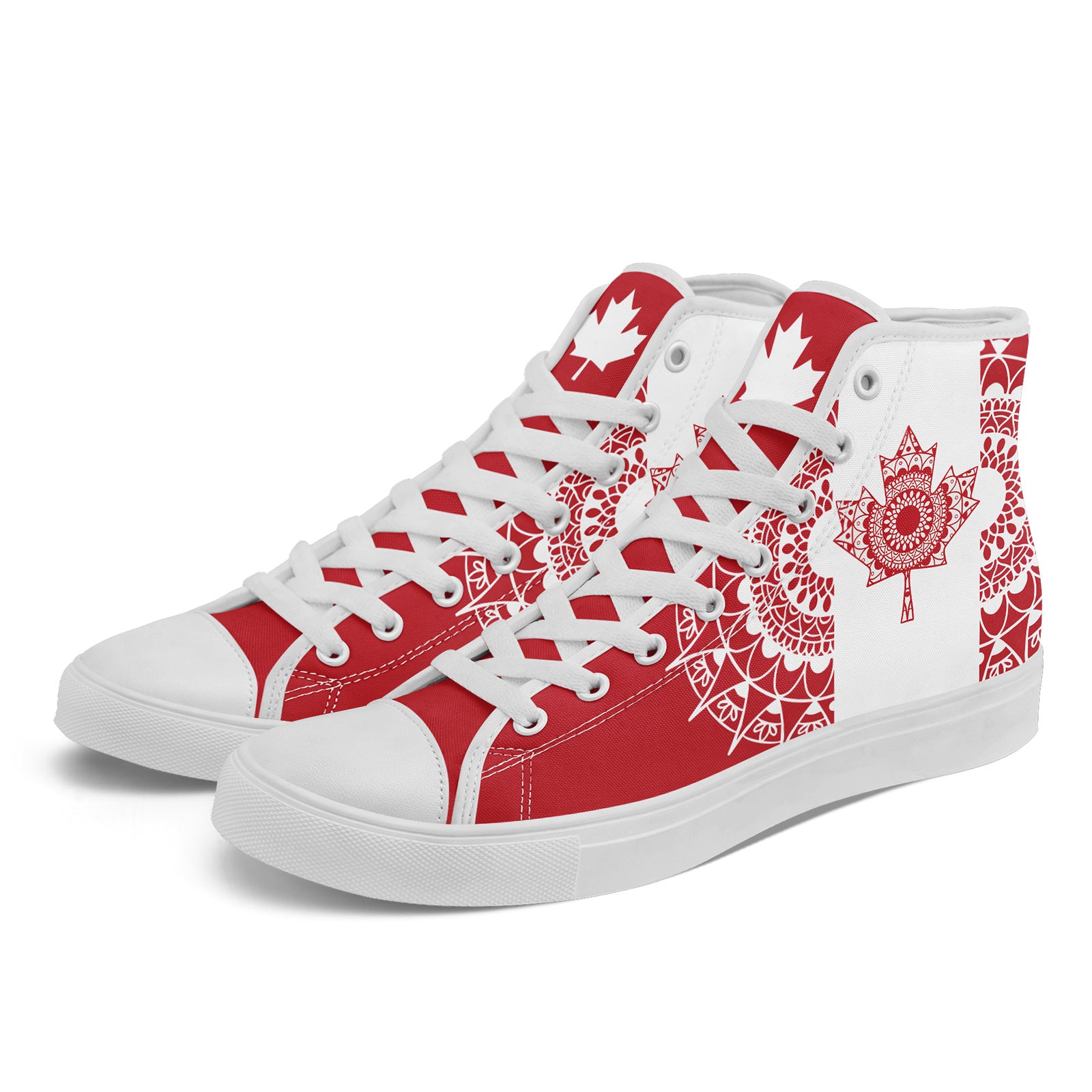 Custom 2026 World Cup Canada Sneakers DIY Country Flag Running Shoes Lightweight Sport Shoes Gift for Football Fans Personalized Team Name and Logo FN024-F023064-3