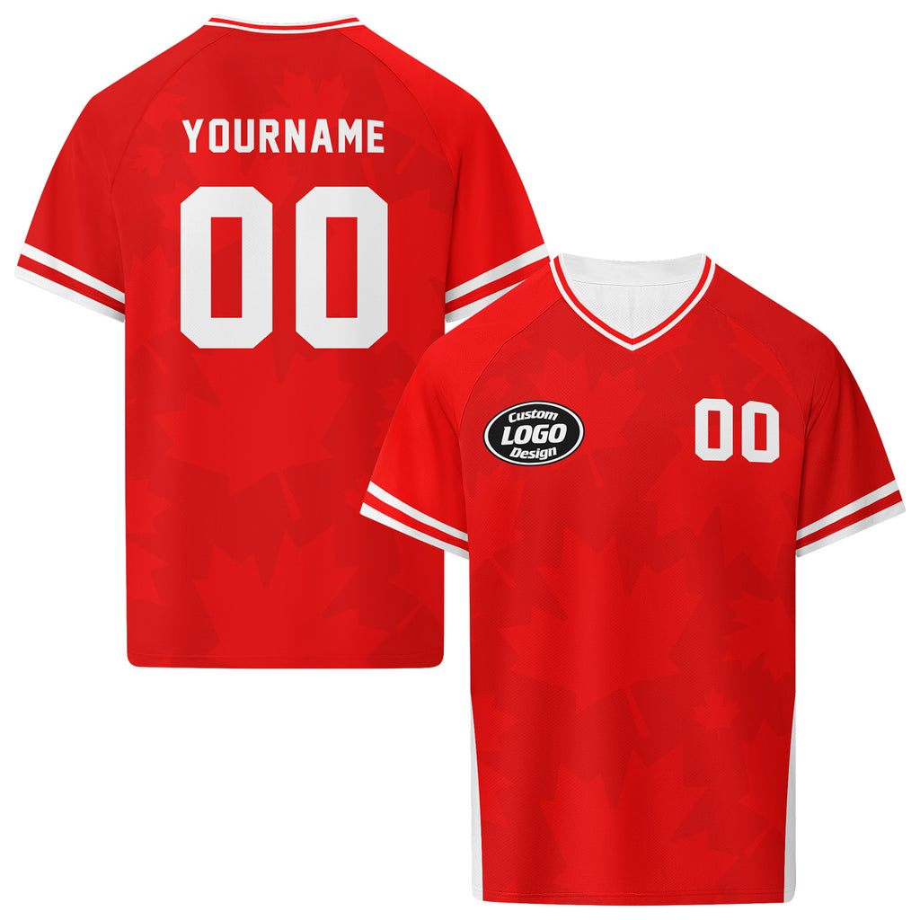 Custom Canada 2026 World Cup Football Shirt Customized Soccer Jersey for Fans Add Your Name & Number FZ190-F009149-1