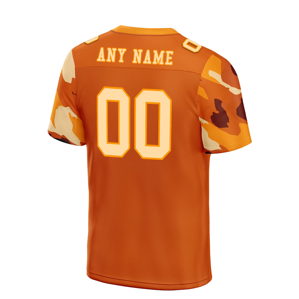 Custom Camo Personalized Authentic Football Jersey FBJ02-D06130