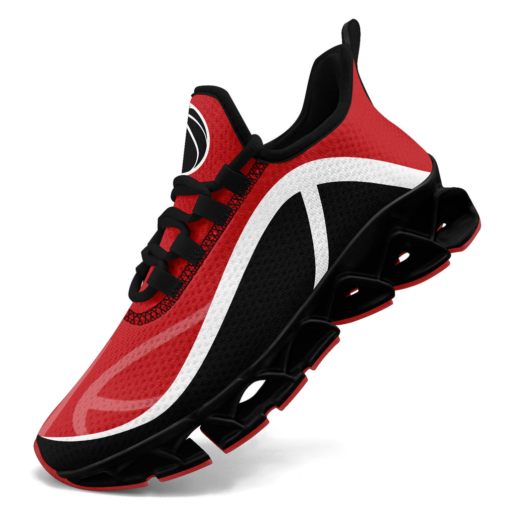 Custom Red Black Maxsoul Shoes Personalized Sneaker FN003XD-D020391-2