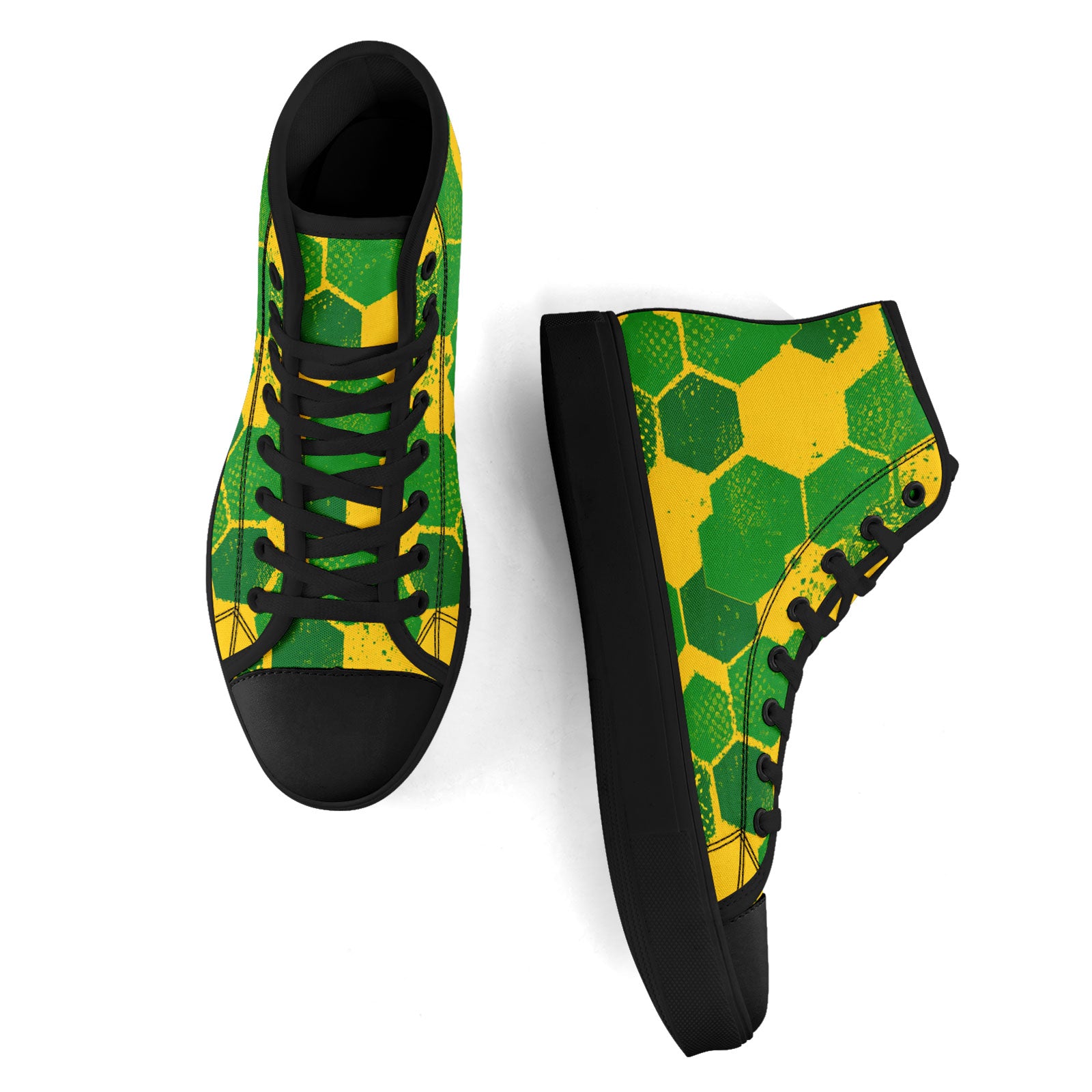 Custom 2026 World Cup Brazil Sneakers DIY Country Flag Running Shoes Lightweight Sport Shoes Gift for Football Fans Personalized Team Name and Logo FN024-F027092-4