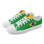 Custom 2026 World Cup Brazil Sneakers DIY Country Flag Running Shoes Lightweight Sport Shoes Gift for Football Fans Personalized Team Name and Logo FN027-F027054-1