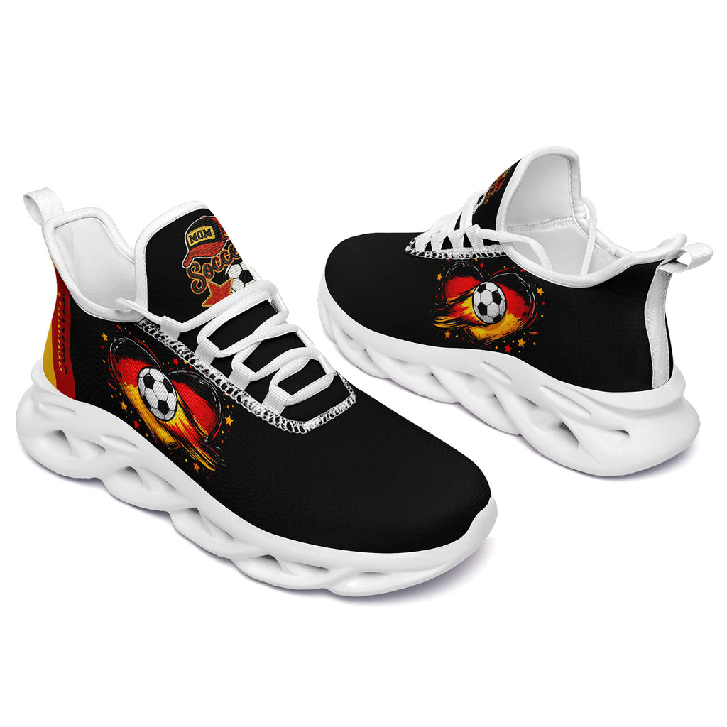 Custom Germany 2026 World Cup Sneakers DIY Country Flag Running Shoes Lightweight Sport Shoes Gift for Football Fans Personalized Team Name and Logo FN003-F025035-6