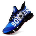 Custom Uruguay 2026 World Cup Sneakers DIY Country Flag Running Shoes Lightweight Sport Shoes Gift for Football Fans Personalized Team Name and Logo FN003XD-F009085-5