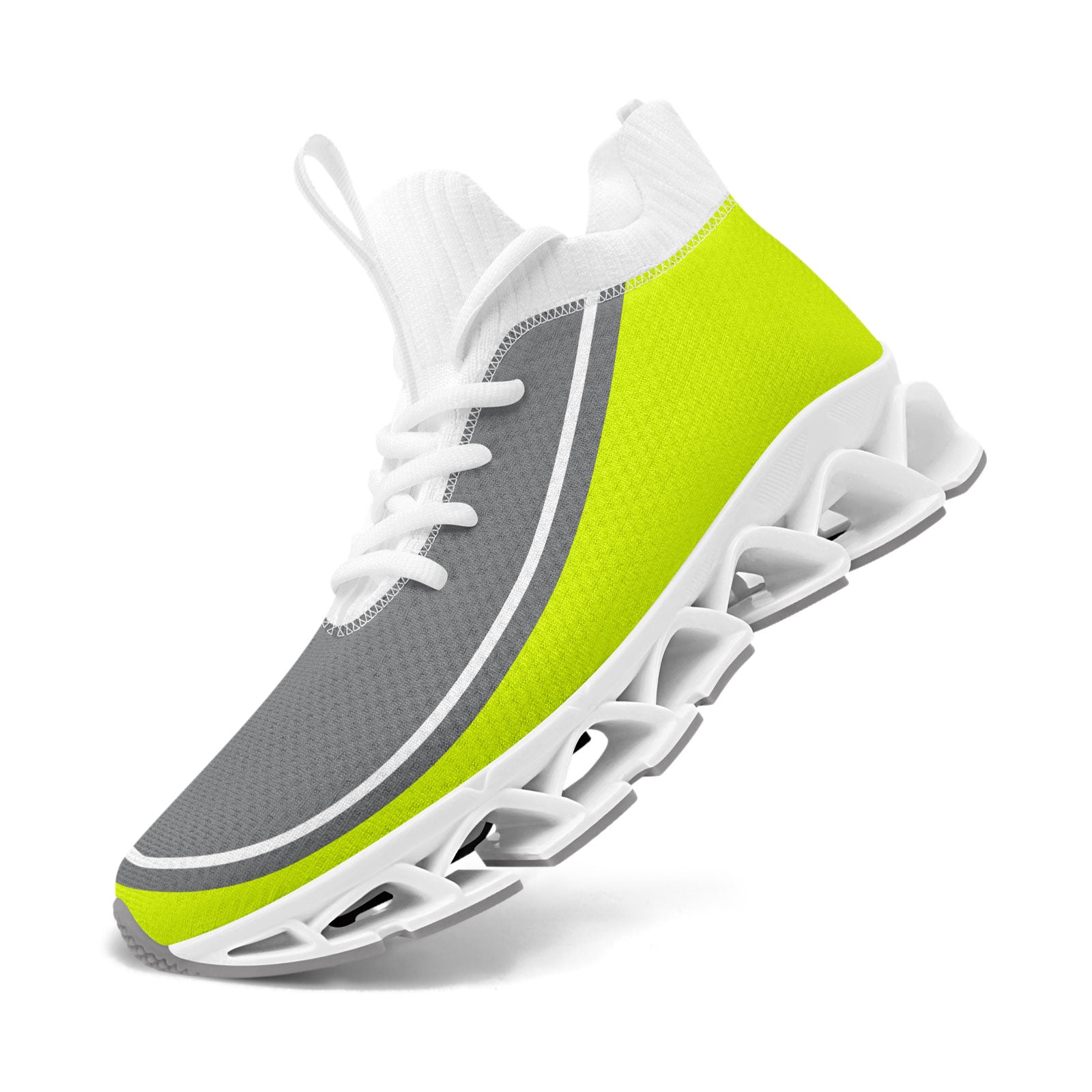 Custom Green Gray Maxsoul Shoes Personalized Sneaker FN030XD-D020388-22