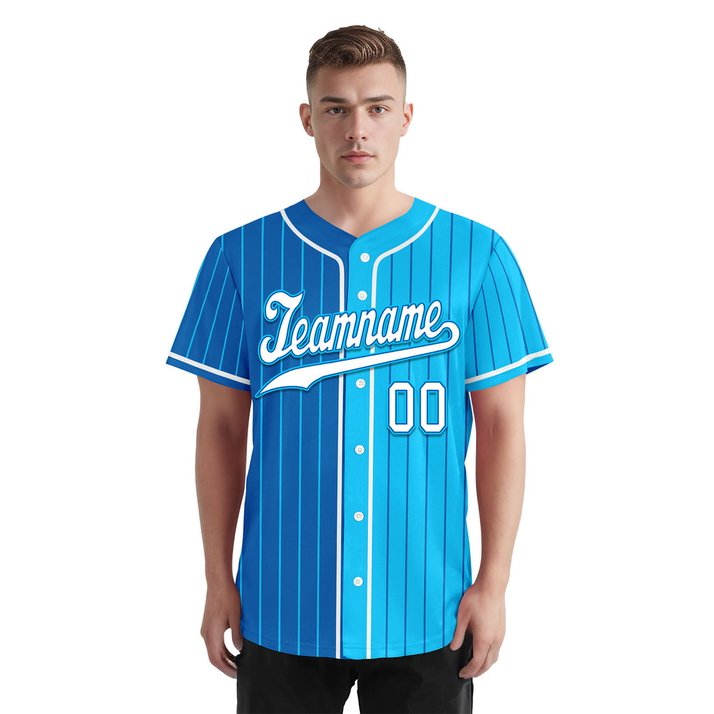 Custom Stripe Fashion Personalized Authentic Baseball Jersey BSBJ01-E06043-14