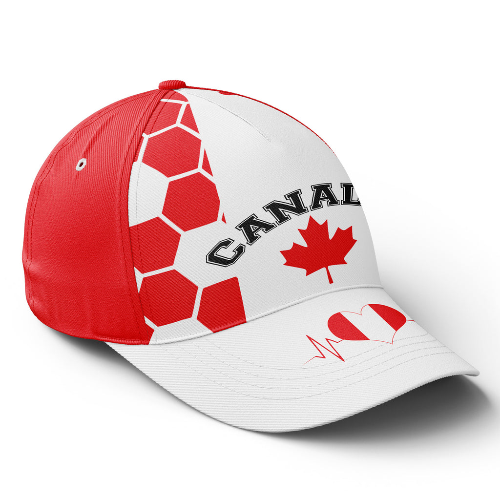 Personalized 2026 Canada Soccer Fan Hat - Add Your Name & Design Custom 2026 Football Tournament Hat YW061-F023093-3