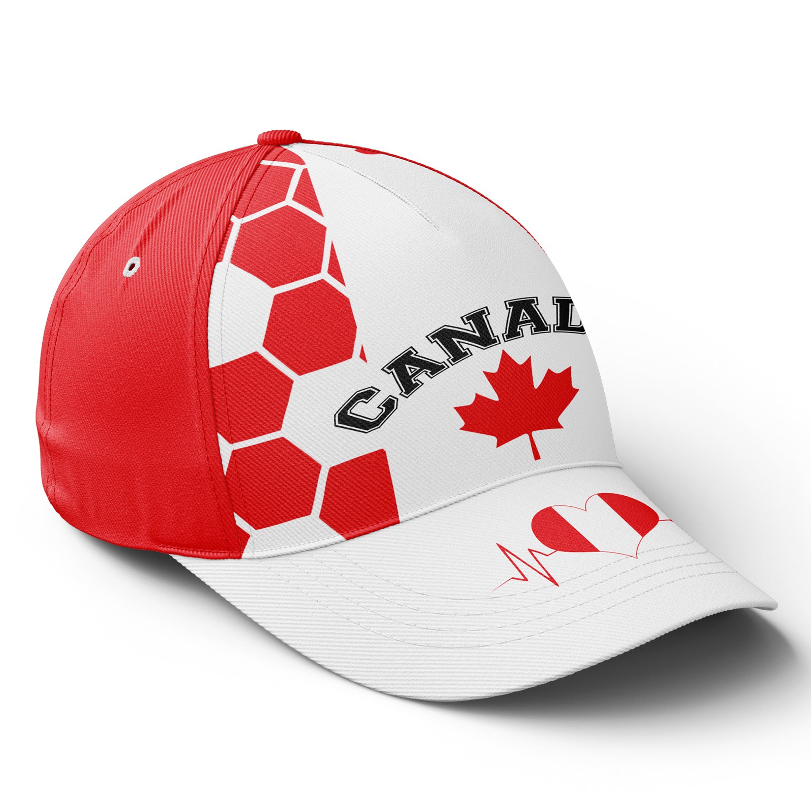 Personalized 2026 Canada Soccer Fan Hat - Add Your Name & Design Custom 2026 Football Tournament Hat YW061-F023093-3