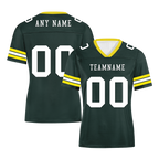 Custom Green Classic Style Personalized Authentic Football Jersey FBJ02-bd0a7007