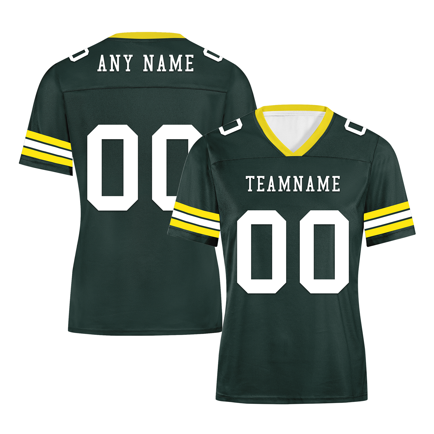 Custom Green Classic Style Personalized Authentic Football Jersey FBJ02-bd0a7007